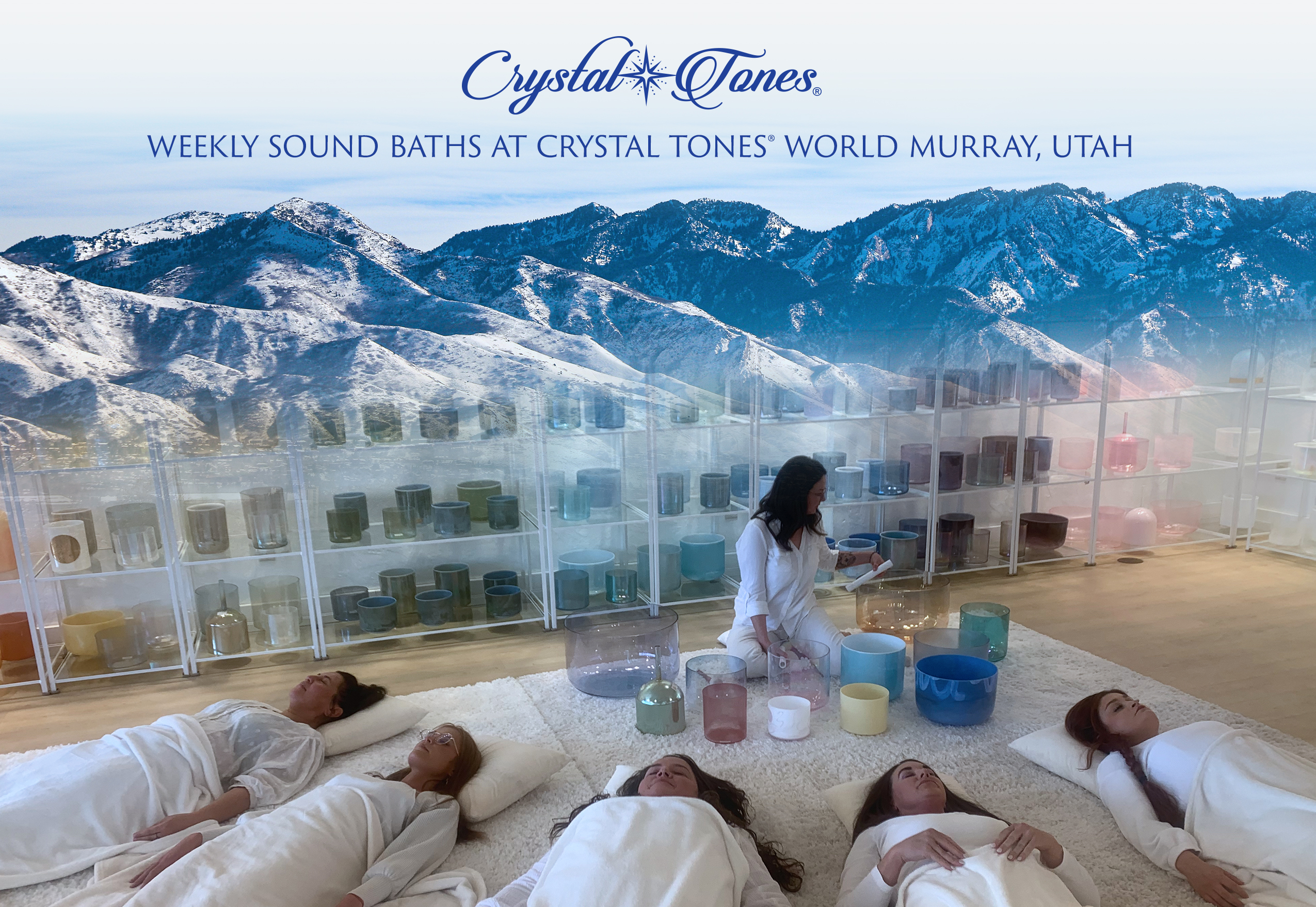 Experience a Transformative Sound Bath at our Murray, Utah Showroom