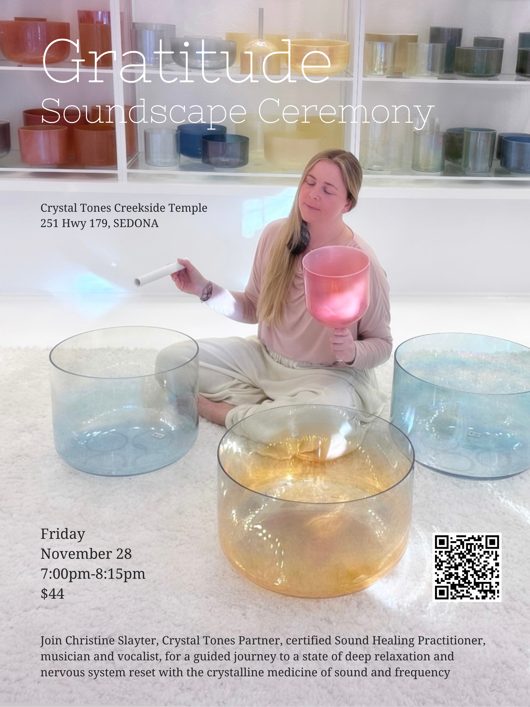 Gratitude Soundscape Ceremony