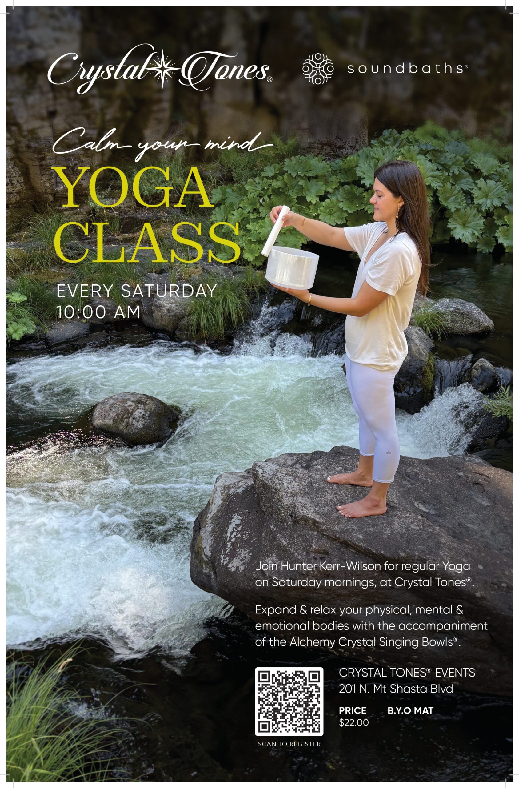 Calm Your Mind – Yoga – with Hunter Kerr-Wilson