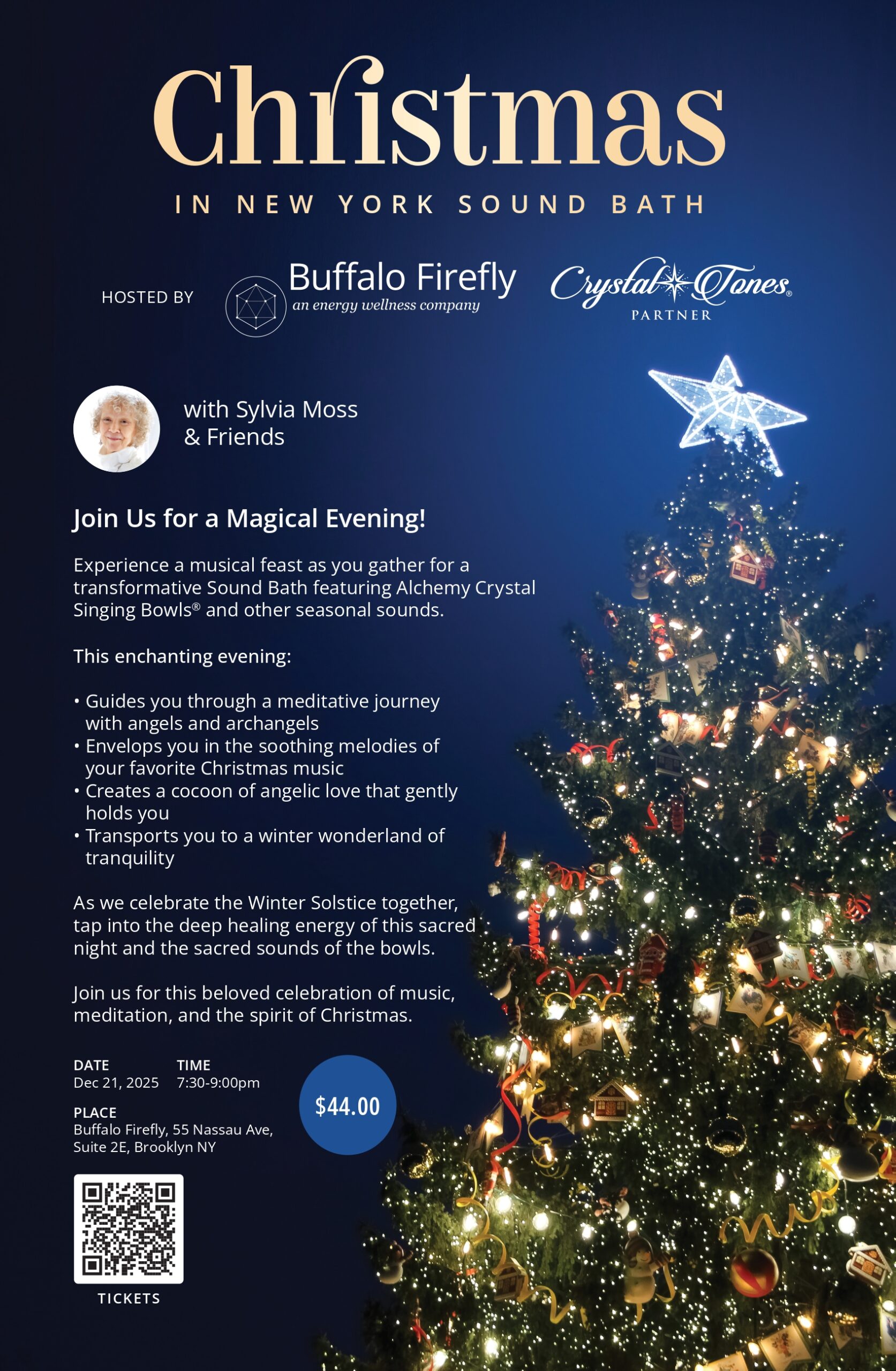 CHRISTMAS IN NEW YORK SOUND BATH