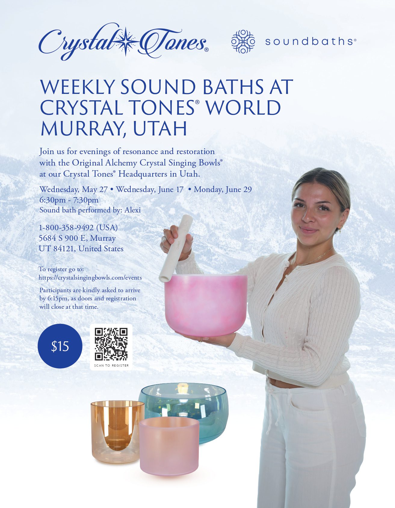Sound Bath Preformed By Alexi